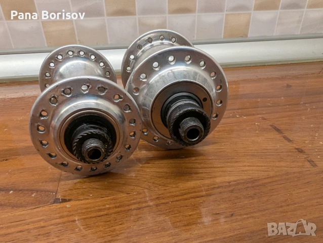 Ретро Главини Campagnolo 36 Дупки, снимка 6 - Части за велосипеди - 55281769