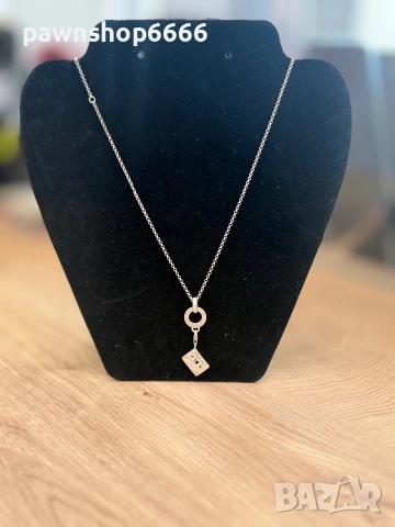 Сребърно колие Thomas Sabo Charm Club с талисман "Аудио касета" – Сребро 925