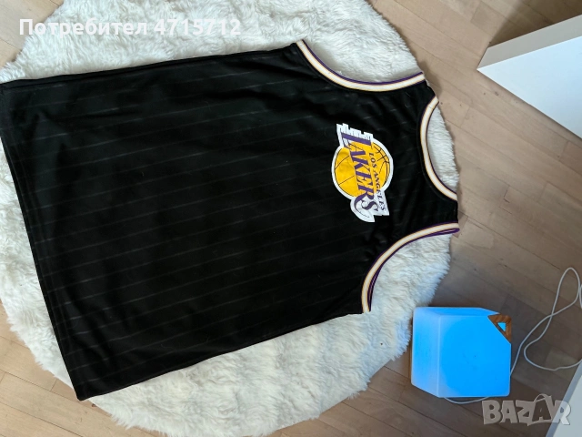 Мъжки спортен потник lakers, снимка 3 - Спортни дрехи, екипи - 55040449