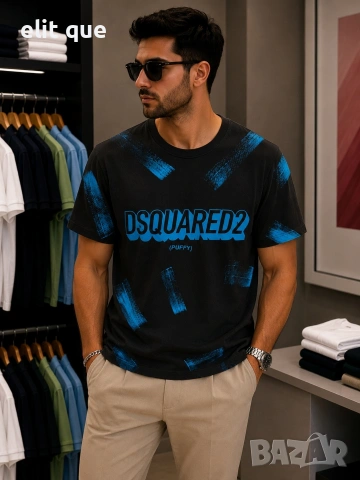 мъжки тениски Louis Vuitton Hugo boss dsquared2 , снимка 3 - Тениски - 55231743
