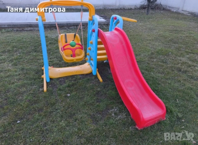 Детска пързалка с люлка, снимка 2 - Други - 55074490