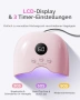 UV/LED лампа за маникюр MelodySusie 24W + подарък козметична чантичка, снимка 7