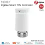 MOES ZigBee 3.0 TRV Tuya радиаторен вентил смарт програмируем термостат с контрол на температур, снимка 5
