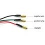 Заден калник за мотор с LED стоп 12V – Ендуро/Мотокрос опашка, ABS, черен, 33x11 см 10135, снимка 3