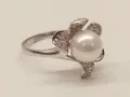 Руско злато. Пръстен с брилианти , снимка 2