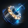 Чисто нов Метален Турбо Джет Фен X3 – 130 000 RPM Акумулаторна Духалка за Компютри и Коли  , снимка 6
