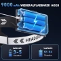 Мощен 9000 mAh Акумулаторен LED Челник XHP70 с ZOOM, Power Bank • За Къмпинг и Риболов, снимка 4