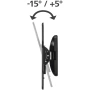 НОВА  Стенна стойка за TV Hama 118051, Фиксирана, 19"-48", 25 кг, Черна , снимка 2