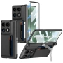 GKK за Motorola Razr Fold 5G Магнитен Калъф с Панта, Стойка, Слот за Карта и Скрийн Протектор от Зак, снимка 2