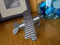 Ръчно изработена фигурка от метален скрап, снимка 3