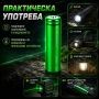 Качествена батерия за прожектор фенер за глава челник 18650 8000mAh, снимка 3