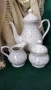 Fena porcelain - нежност! Чайник,каничка ,захарница, снимка 1