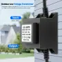 трансформатор 230V към 24V, AC/AC, 30W, IP68 водоустойчив захранващ блок - 30W, снимка 8