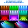 Стенна миячка 72W RGB 3в1 Par Light 36 LEDs Сценична светлина Бар Парти Ефектна светлина, снимка 5