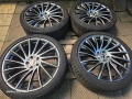 Лети джанти 20ки 5х112 Tomason + зимни гуми 255/35/20 Continental, снимка 2