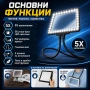 Увеличителна лупа за врат 5X LED осветление за четене шиене бордиране, снимка 2