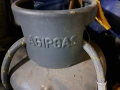  Бутилка за пропан-бутан ,Италианска бутилка Agipgas за газокар, снимка 1