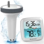 Newentor Wireless Pool Thermometer – безжичен плаващ термометър за басейн, SPA и джакузи (Milky), снимка 1