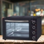 Готварска печка Voltz с 2 котлона с инфрачервен нагреватели 1000W и 1500W, 45л., снимка 3