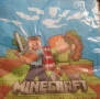 Minecraft Майнкрафт 10 бр парти салфетки рожден ден, снимка 2