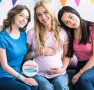 Team Boy Girl team пола бебе gender party силиконова гривна гривни гости гласуване пола бебе парти, снимка 5
