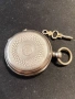 Швейцарски джобен часовник с посребрени капаци 1905г. с ключе - 10 РУБИНА - ПРОМОЦИЯ, снимка 3