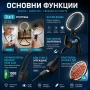 Голяма увеличителна лупа за врат с LED осветление за бродиране шиене гоблени четене настолна, снимка 2