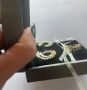 Сет обеци и пръстен с 18 к златно покритие, снимка 7