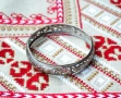 Стара сребърна гривна, снимка 5