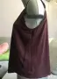 Виненочервен потник H&M с дантела, снимка 2