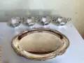 Страхотен Посребрен Сервиз, снимка 3