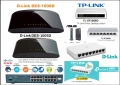 Суичове 5 и 8 портови TP-Link, D-Link, Linksys, ASUS, снимка 1
