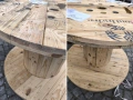 Маса дървена макара, различни размери, снимка 11