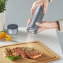 Luvan Salt Grinder / нова / алуминиева ръчна мелничка за сол / adjustable coarseness, снимка 7