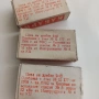 ТРИ ПЪЛНИ КУТИИ С КАБАРИ ТПК Т. ПАУНОВА ОТ 70-ТЕ, снимка 3