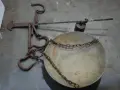 Стар кантар паланза  до 50кг., снимка 1