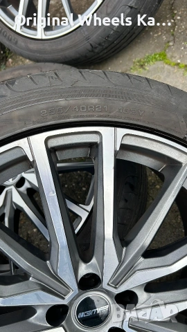 Оригинални джанти Gmp за Audi / Ауди с гуми 5x112 21", снимка 7 - Гуми и джанти - 54972852