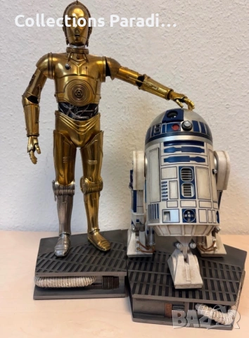 Sideshow Star Wars R2D2 C3PO фигура статуя колекции, снимка 6 - Колекции - 54149853