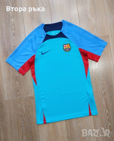 Nike FC Barcelona Тениска мъжка оригинален , снимка 9 - Спортни дрехи, екипи - 54537353