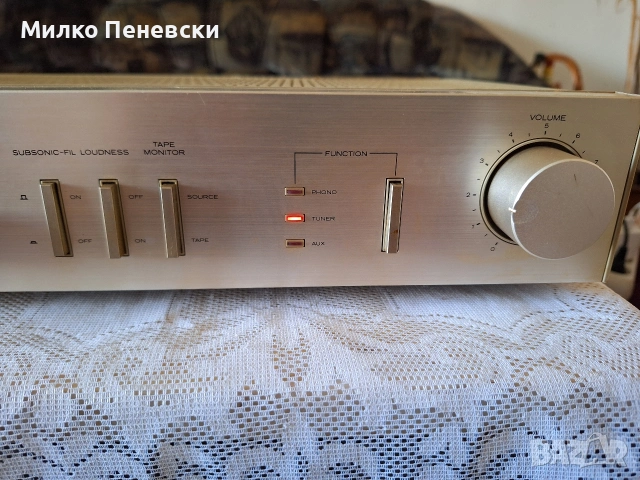 HITACHI HA -1800.STEREO AMPLIFIER.MADE IN JAPAN., снимка 3 - Ресийвъри, усилватели, смесителни пултове - 54807394