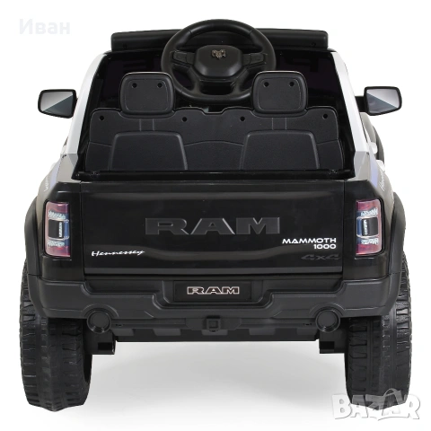 ТОП ЦЕНАНОВО!Акумулаторен джип RAM POLICE BLACK с 12V батерия,EVA гуми,сигнални светлини,дистанно, снимка 9 - Детски велосипеди, триколки и коли - 55083898