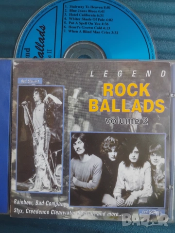 Legend. Rock Ballads Volume 2 - матричен диск рок балади