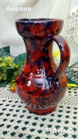 Кана красива гланцова керамика, снимка 3 - Чаши - 54666987