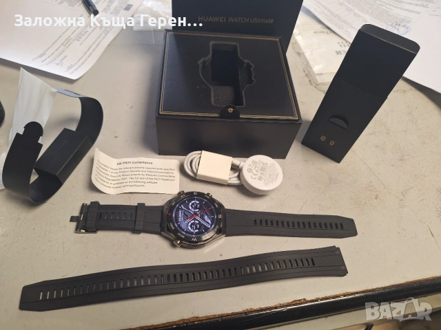 Смарт Часовник Huawei watch Ultimate , снимка 4 - Смарт часовници - 54224415
