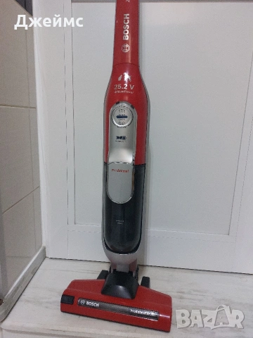 Вертикална прахосмукачк Bosch ProAnimal, Li-Ion 25.2 V