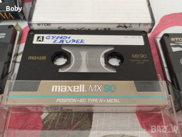 Метални аудио касети TDK и Maxell, снимка 8 - Аудио касети - 54793041