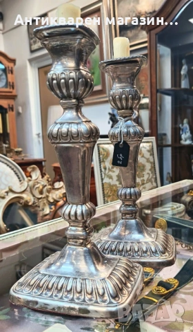 Комплект от два броя  свещници, снимка 4 - Декорация за дома - 54042312