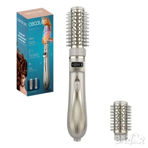 електрическа четка за коса Cecotec CeramicCare 2in1 Gyro