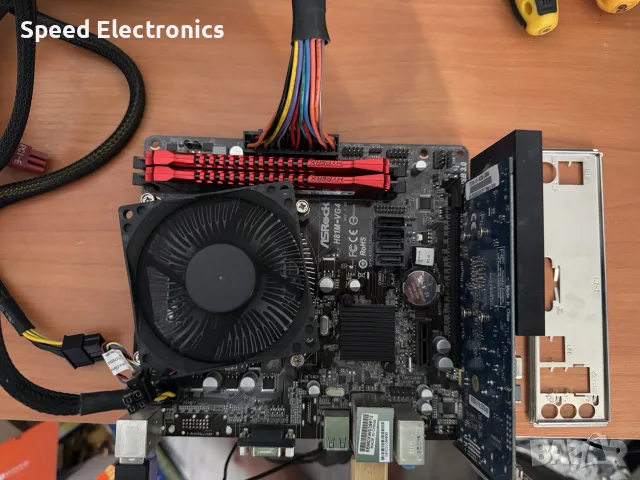 ASRock H81M-VG4 R2.0+ i7-4790S, снимка 5 - Дънни платки - 55681507