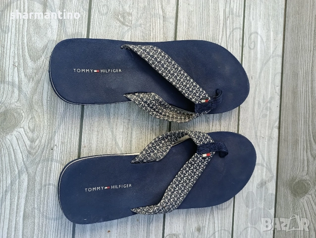 Tommy Hilfiger N 39 чехли, снимка 2 - Чехли - 55081190